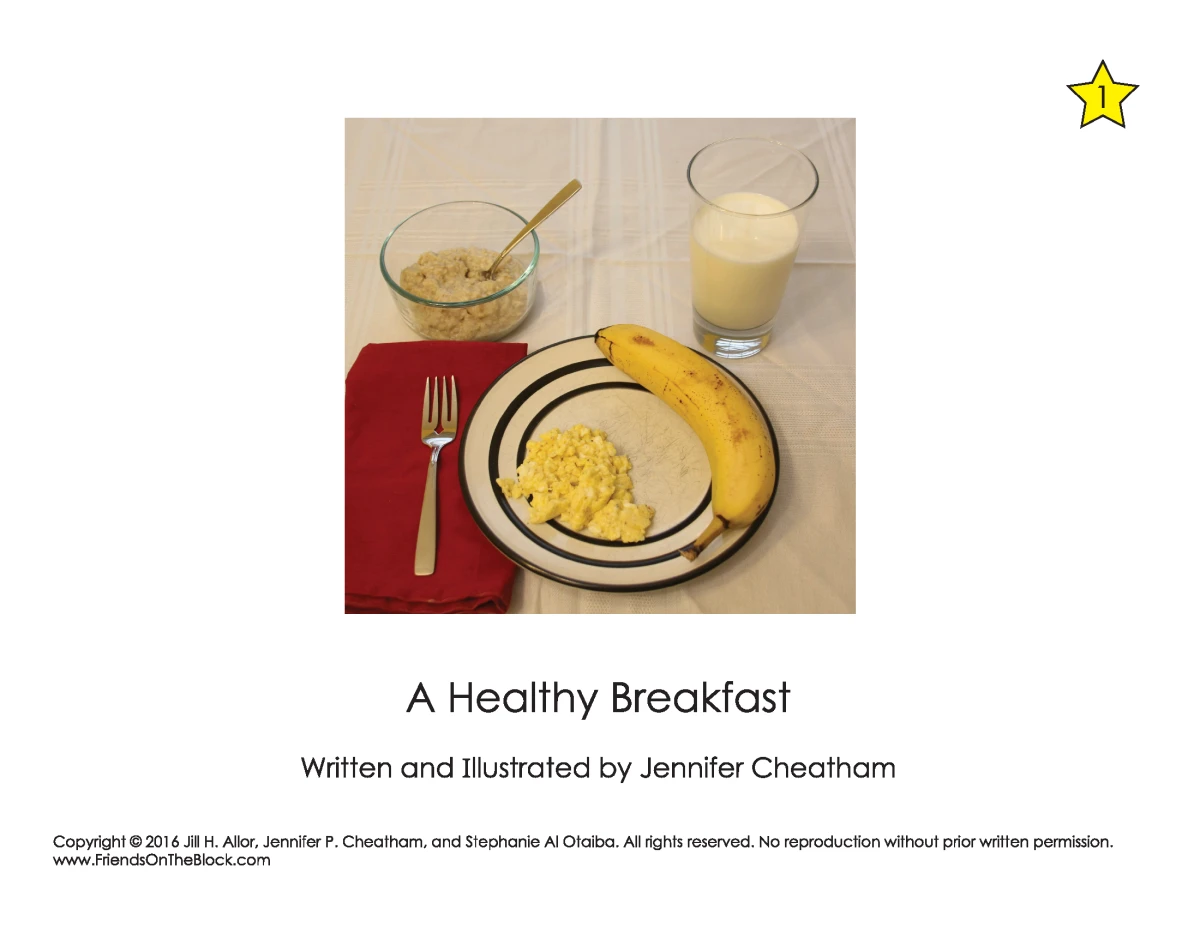 A Healthy Breakfast: Level 1