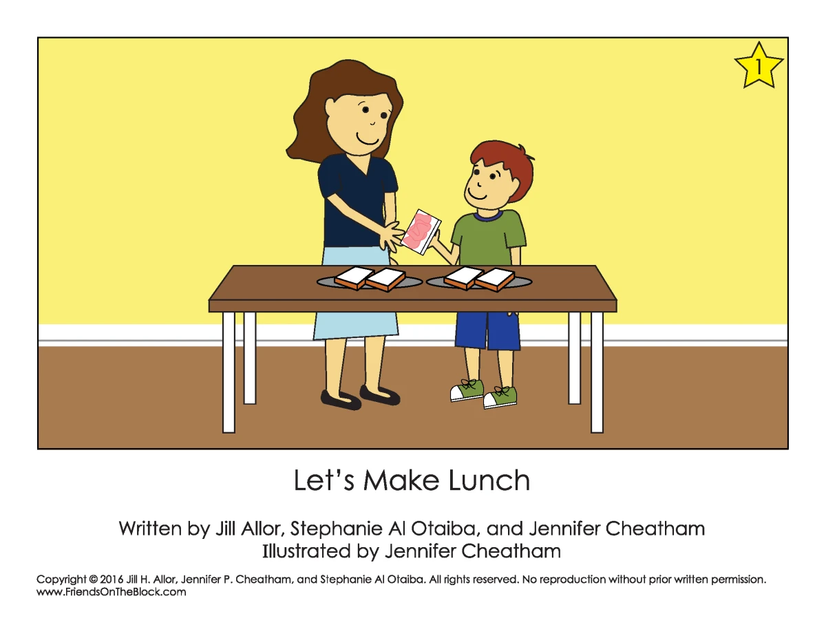 Let's Make Lunch: Level 1