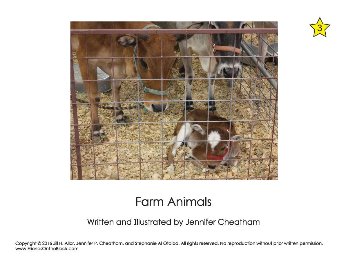 Farm Animals: Level 3
