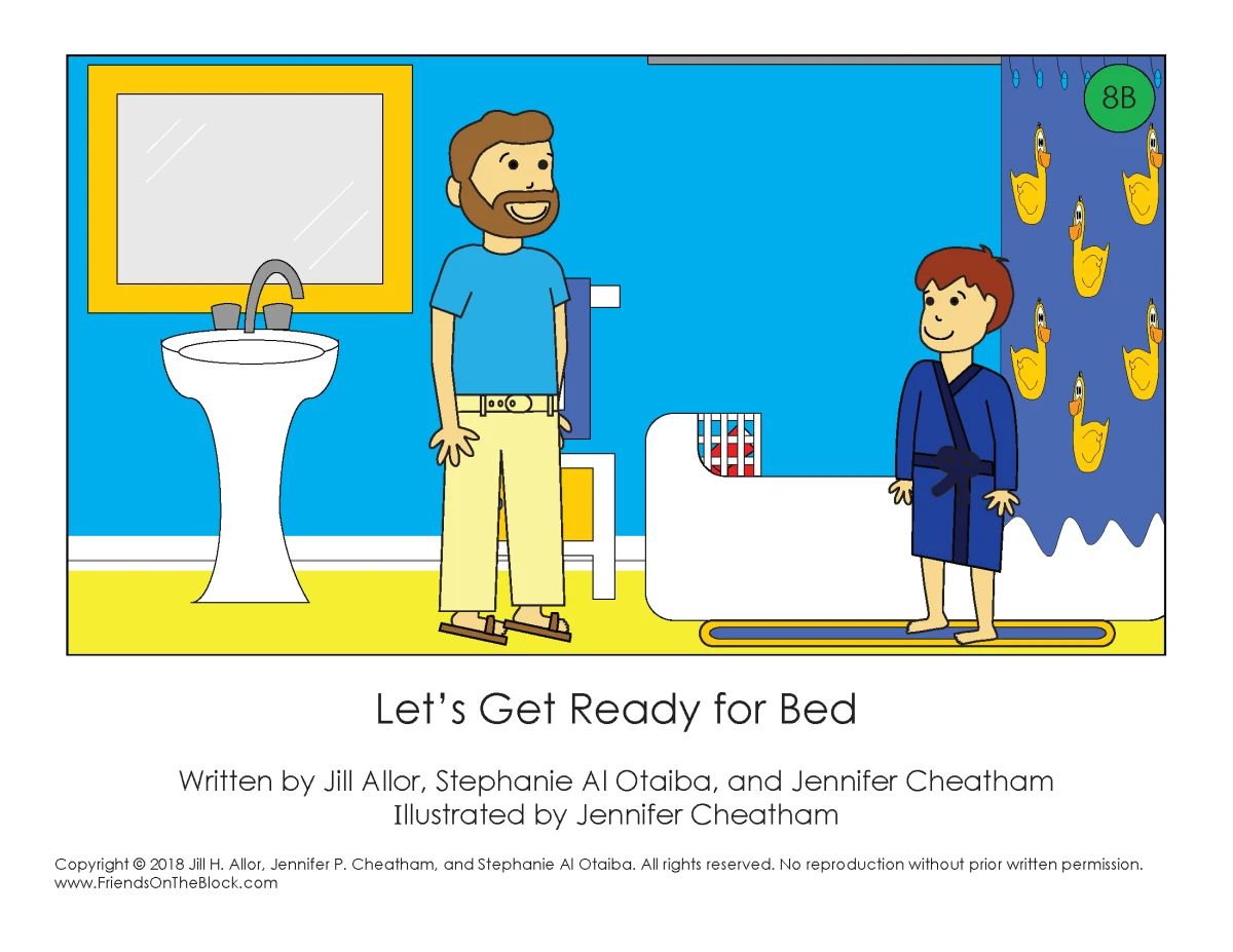 Let's Get Ready for Bed: Level 8B