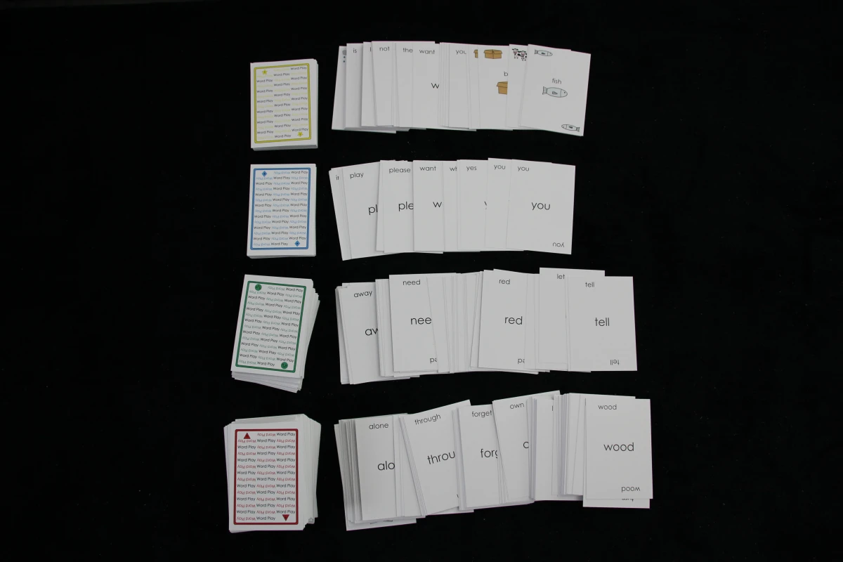 Word Play Cards: All Levels