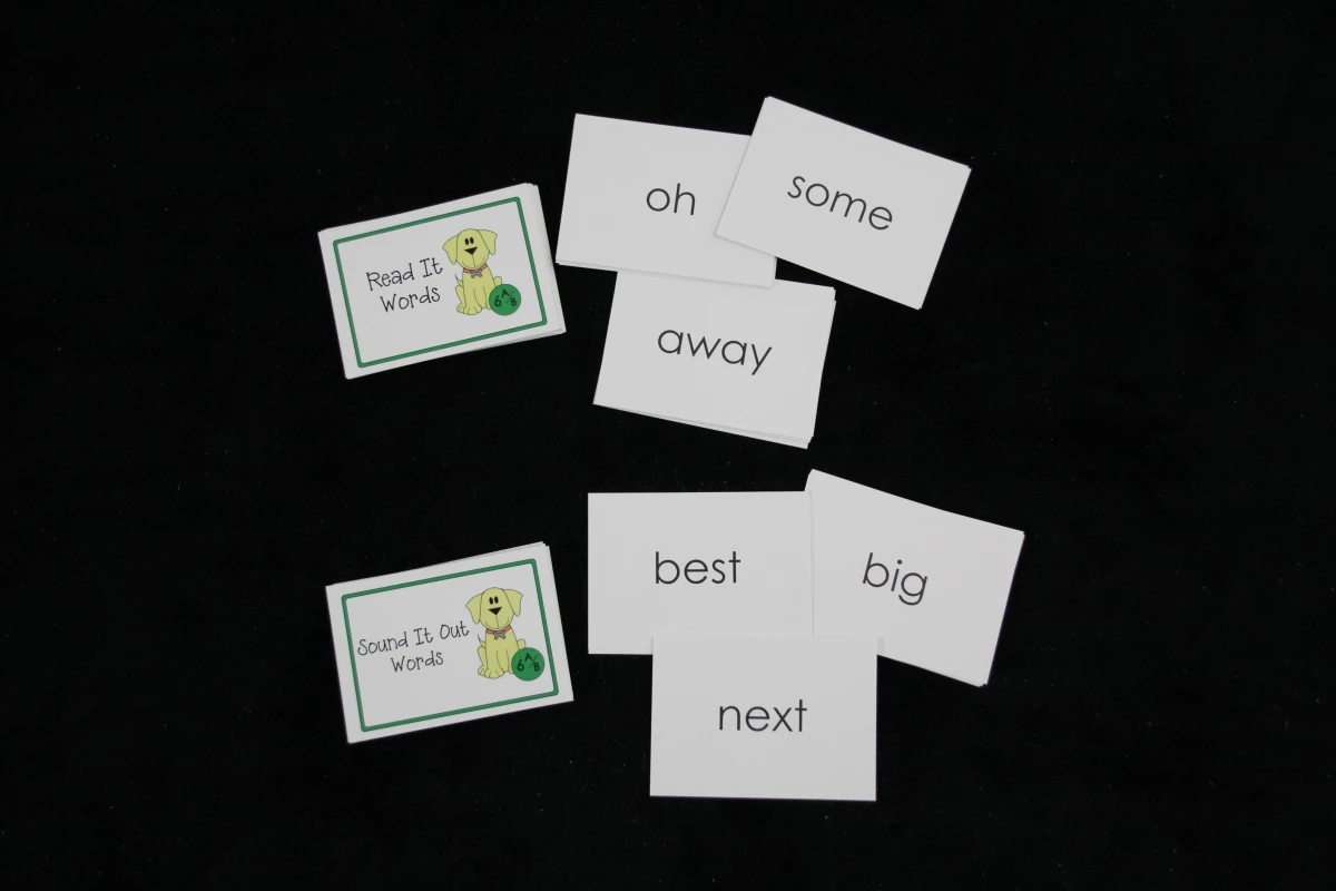 Target Word Flashcards: Levels 6-8