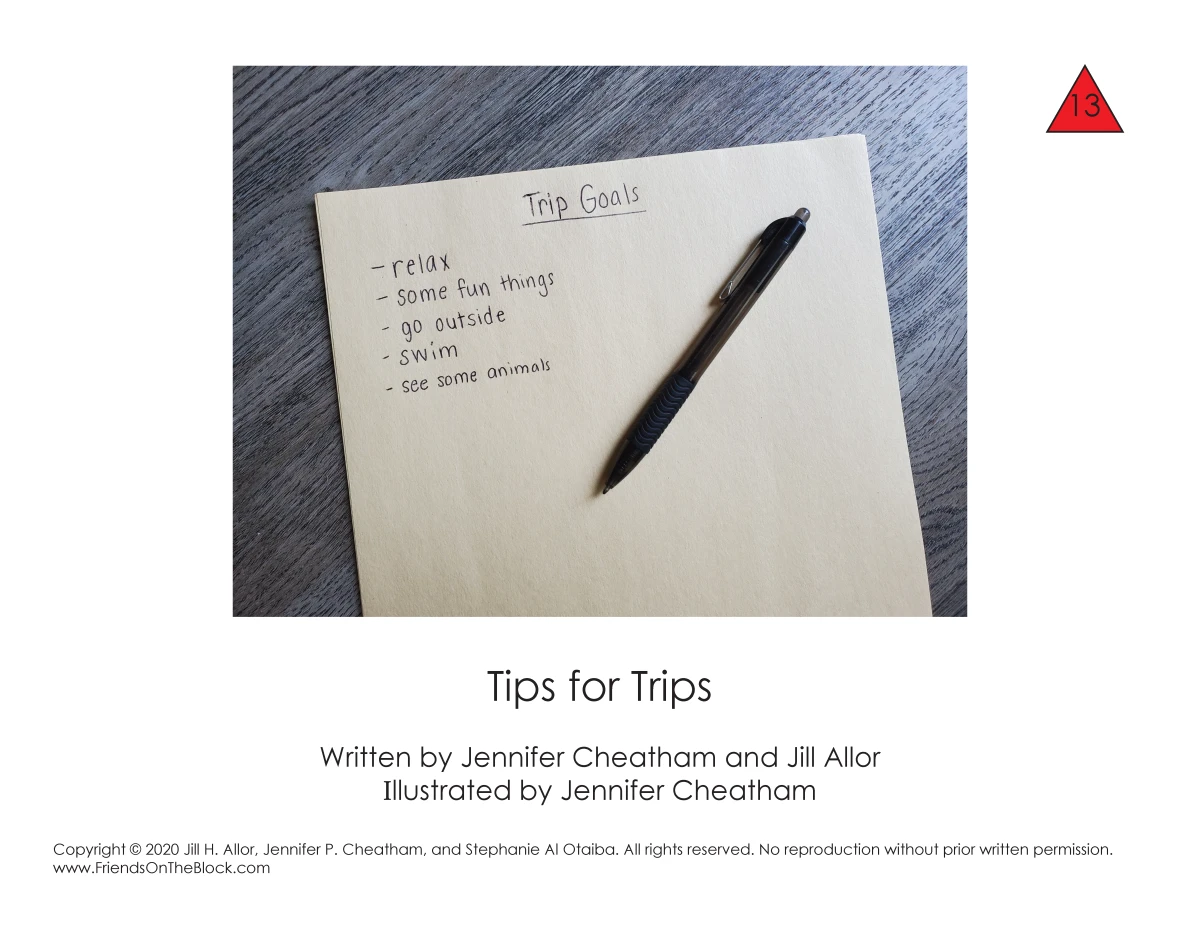 Tips for Trips: Level 13