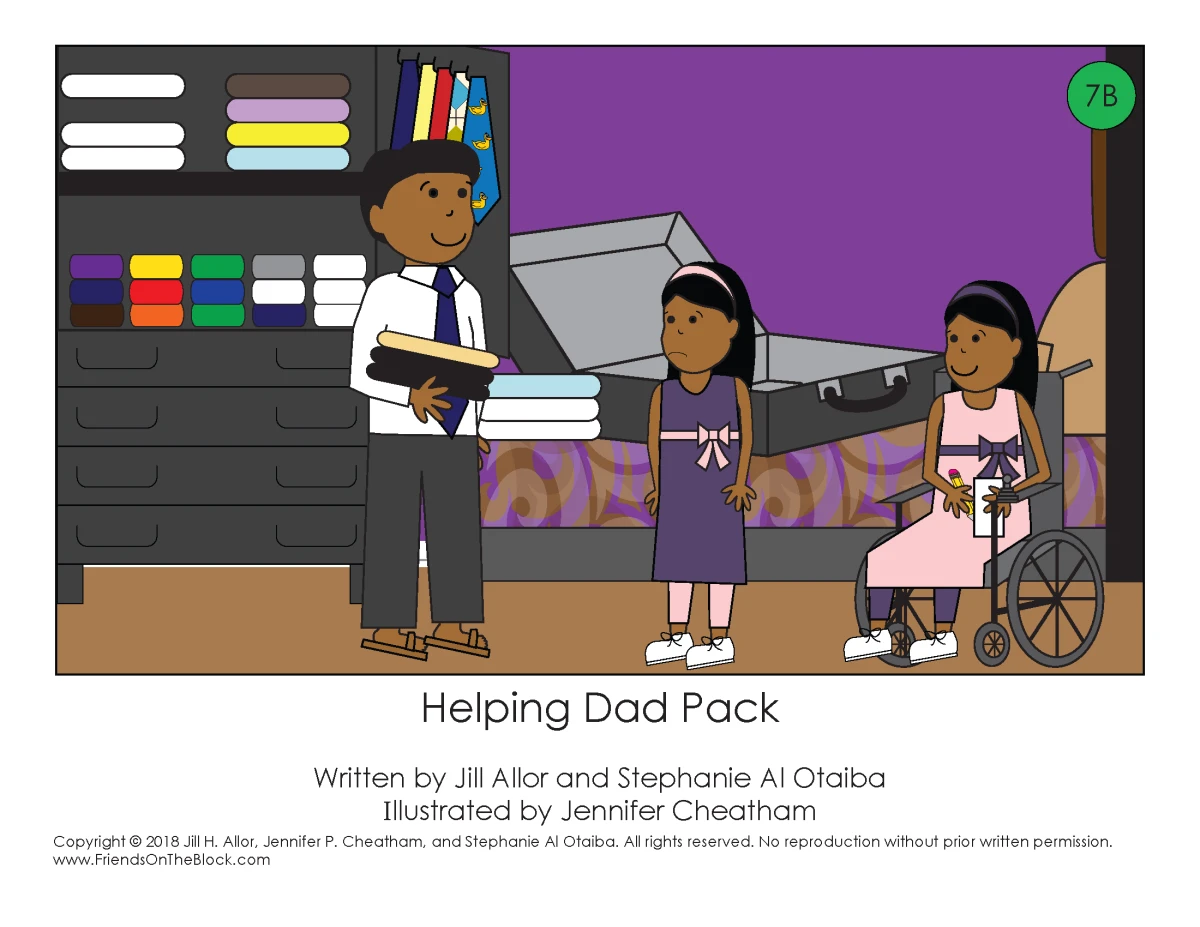 Helping Dad Pack: Level 7B